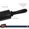 Baker's Secret 19" Carbon Steel Rolling Pin for Dough, Pizza, Pastry & Bread, Baking Supplies Kitchen Essentials